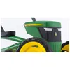 Close-up of a green John Deere pedal go-kart. Podgląd zdjęcia produktu