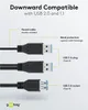 goobay USB 3.0 Dual Power SuperSpeed Kabel schwarz 0,3 m Produktbild-Vorschau 4