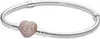 Pandora Rose 586292CZ Slangenarmband met pavé-bezet Productafbeelding-voorbeeld 1