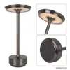 28cm Tischlampe Kabellos Akku Lampe mit 3 Farbmodi Dimmbare Produktbild-Vorschau 1