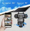 3-Linsen Solar Überwachungskamera Aussen Full HD, Kabellose Produktbild-Vorschau 4