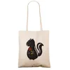 Mr. & Mrs. Panda Tote Bag Stinktier Blume - Transparent - Produktbild-Vorschau 2