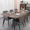 Tischläufer aus PVC Modern 30x240 cm Hitzebeständig Grau Produktbild-Vorschau 4