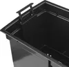 A close-up view of the top corner of a black plastic planter insert. Anteprima dell’immagine prodotto