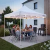 tectake® Aluminium Faltpavillon Olivia 3 x 3 m Produktbild-Vorschau 8