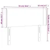 The Living Store Kopfteil mit Ohren Hellgrau 93x16x78/88 cm Produktbild-Vorschau 10