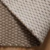 Steffensmeier Handweb Teppich Amsterdam | Wolle, Braun, Produktbild-Vorschau 5