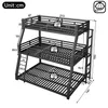 Flieks Etagenbett 90x200cm/120x200cm/140x200cm für 3 Produktbild-Vorschau 5