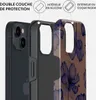 A diagram showing the layers of a phone case, with callouts explaining the materials. Produktbild-Vorschau