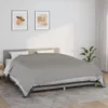 vidaXL Gewichtsdecke Grau 235x290 cm 15 kg Stoff Produktbild-Vorschau 2