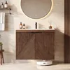 Mobile sospeso per lavabo con due ante a chiusura Anteprima dell’immagine prodotto 10