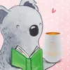 Mr. & Mrs. Panda Laterne Einhorn Herz - Weiß - Geschenk, Produktbild-Vorschau 2