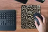 MuchoWow® Mauspad Mousepad Pantherdruck - Braun - Luxus Produktbild-Vorschau 4