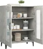 vidaXL Sideboard Betongrau 69,5x34x90 cm Holzwerkstoff Produktbild-Vorschau 5