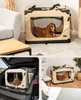 lionto Hundetransportbox faltbar, stabile Stoffbox mit Produktbild-Vorschau 2
