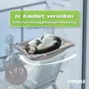 Katzen-Hängematte Fensterliege für Katzen 30*60cm Produktbild-Vorschau 6