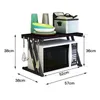 Rack pour four à micro-ondes Étagère de cuisine Étagère à Voir les images du produit 2