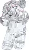 A clear, professional studio shot of a crystal bear figurine. Produktbild-Vorschau