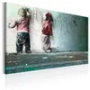 Italienischer Leinwand Leinwandbild - Modern Playground Produktbild-Vorschau 2