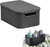 Úložný box RATTAN Style2 s víkem S - hnědý 03617-210 Náhled obrázku produktu 10