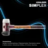 SIMPLEX-Plusbox starter kit, mazza SIMPLEX soft-face D60, Anteprima dell’immagine prodotto 5