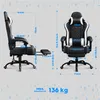 Yaheetech Gaming Stuhl mit Massagefunktion, ergonomischer Produktbild-Vorschau 3