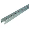 tecuro Montageschiene Typ 27/18 x 1000 mm x 1,50 mm, Stahl Produktbild-Vorschau 1