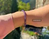 LAVISA Granat Edelstein Armband - 4mm Perlen - Echte Produktbild-Vorschau 3