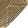 vidaXL Bereichsteppiche Schwarz 80 x 150 cm Jute Produktbild-Vorschau 4