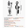 SucceBuy Mini-Hebelzug mit 1/4T Tragkraft, Handkettenzug, 3 Produktbild-Vorschau 6