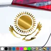 PantherPixel Kasachstan Aufkleber Wappen Fahne Adler Produktbild-Vorschau 1