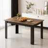 Mondeer Esstisch Esszimmertisch 120 x 80 x 75cm, Schwarz & Produktbild-Vorschau 6