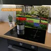 Wallario Herdabdeckplatte aus Glas, Größe 80 x 52 cm Produktbild-Vorschau 3