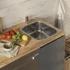Waschmaschinenschrank Vicco Viktor Anthrazit/Goldkraft Produktbild-Vorschau 5