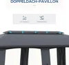 Outsunny Gartenpavillon 3x6m Partyzelt mit Doppeldach Produktbild-Vorschau 4