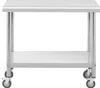 Expondo Royal Catering Edelstahltisch mit Rollen - PREMIUM Produktbild-Vorschau 4