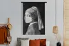 MuchoWow® Wandteppich Wandbehang Das Mädchen mit dem Produktbild-Vorschau 4