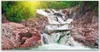 Acrylglasbilder 120x60 Wandbild Druck Wasserfall Natur Produktbild-Vorschau 1