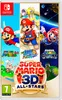 Collage of game art for Super Mario 3D All-Stars. Produktbild-Vorschau