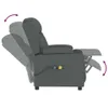 vidaXL Massagesessel Elektrisch Dunkelgrau Stoff Produktbild-Vorschau 7