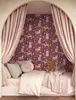 ESTAhome behang katjes aubergine paars en roze 50 x 900 cm Productafbeelding-voorbeeld 2