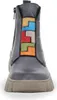 Gemini Damen Stiefelette geometrische Formen Reißverschluss Produktbild-Vorschau 10