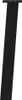 A single black table leg is shown against a white background. Voir les images du produit