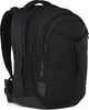 A black Satch Match Schulrucksack Blackjack backpack shown from a three-quarter front view. Náhled obrázku produktu