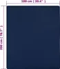vidaXL Vložené prestieradlo 2 ks. Jersey Navy Blue 100x200 Náhľad obrázku produktu 3