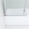 Duschwand für Badewanne Faltwand aus 8mm Produktbild-Vorschau 7