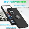 Honor X7 Hülle, Ring Halter Ständer Matte Transluzent TPU Produktbild-Vorschau 2