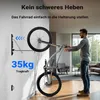 Wiltec supporto da parete per bicicletta 11,8 x 63,8 x 58,3 Anteprima dell’immagine prodotto 12