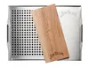 Jim Beam BBQ Grillplatte Grillschale Edelstahl - mit Produktbild-Vorschau 3