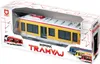 Gelbe Metallstraßenbahn 20 cm Produktbild-Vorschau 6